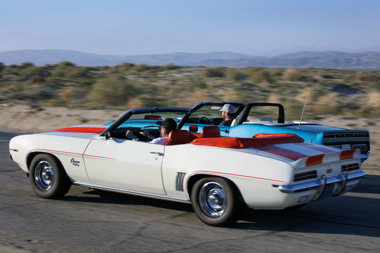 Musclecar shootout Chevrolet Camaro SS 396 Indy Pace